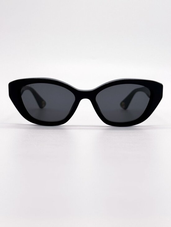 NEW GUCCI SUNGLASSES GG1638S 001 BLACK CAT EYE WOMEN GUCCI EYEWEAR main image 4